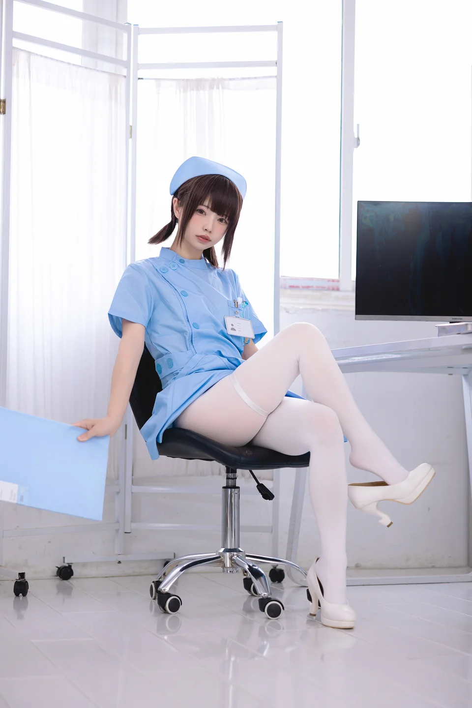 十万珍吱伏特 - 护理实习生 [155P,1V-1.38GB] tg@simisebaisi 【丝足阁】139.webp